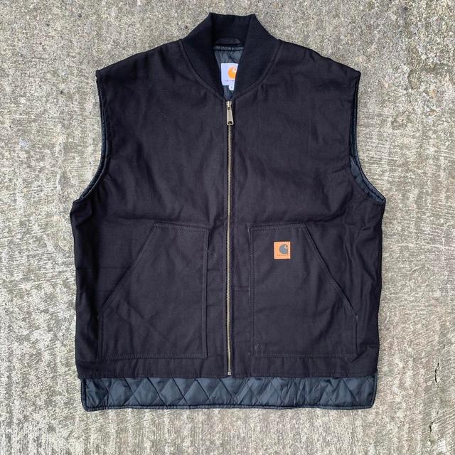 Carhartt Men's Gilet - Black - M on Productcaster.