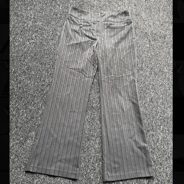 Vintage Women's Trousers - Grey - UK 10 on Productcaster.