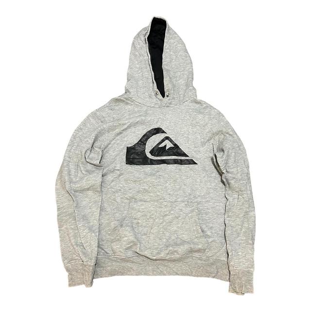 Quiksilver Men's Hoodie - Grey - M on Productcaster.