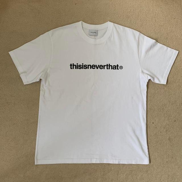 Thisisneverthat Men's T-shirt - White - L on Productcaster.