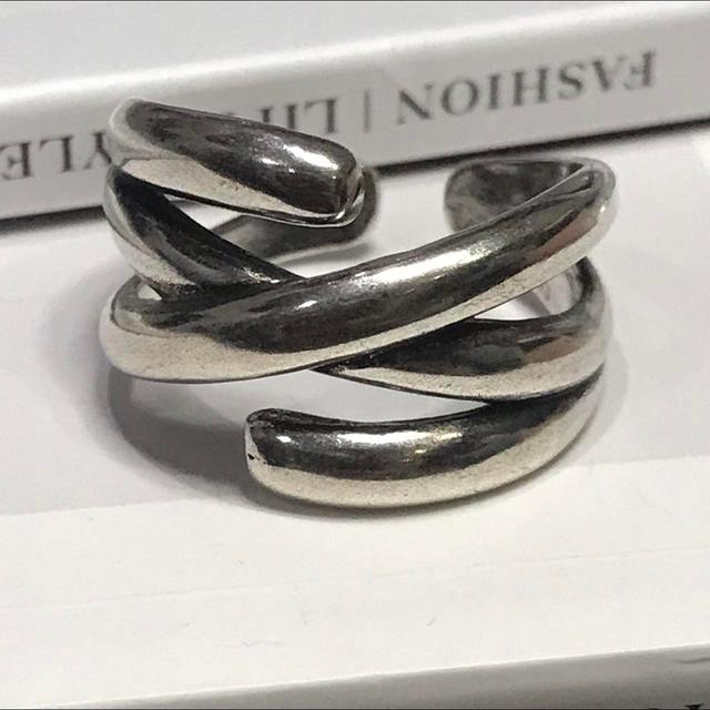 Vintage Women's Ring - Silver on Productcaster.