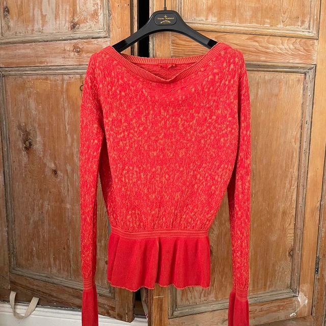 Vivienne Westwood Women's Jumper - Red - M on Productcaster.