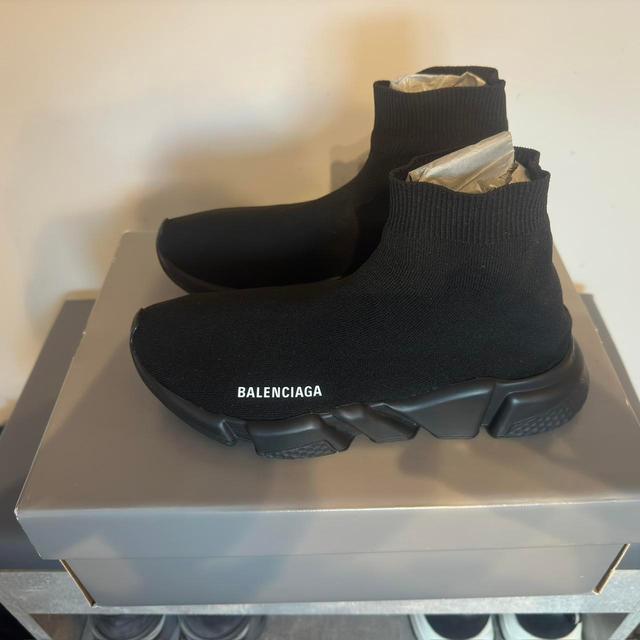 Balenciaga Men's Trainers - Black - UK 6 on Productcaster.