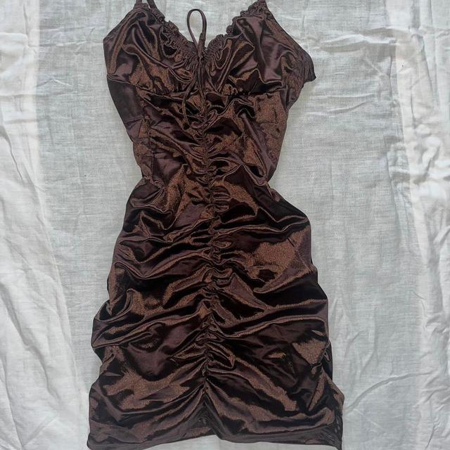 H&M Women's Dress - Brown - M on Productcaster.