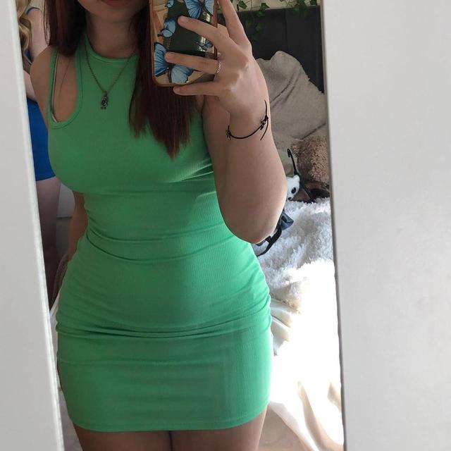 Primark Women's Bodycon Dress - Green - 8 on Productcaster.