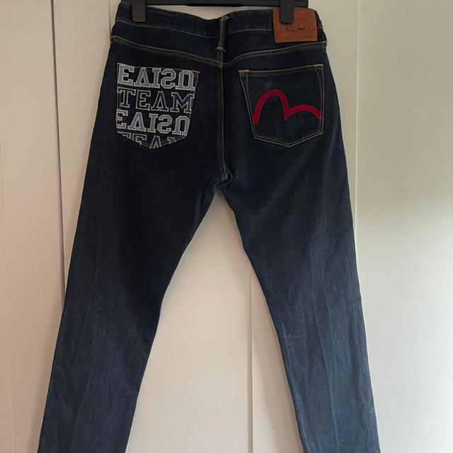 Evisu Men's Jeans - Navy - 31" on Productcaster.