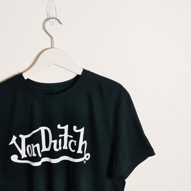 Von Dutch Men's T-shirt - Black - XXL on Productcaster.