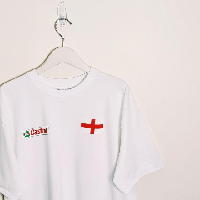 Vintage Men's T-shirt - White - L on Productcaster.