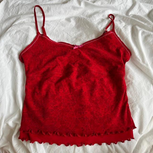 Women's Top - Red - M on Productcaster.