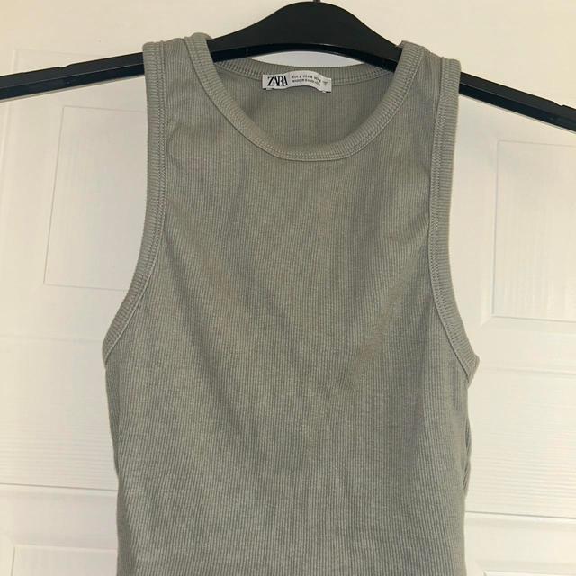 Zara Women's Vest - Green/Blue - S on Productcaster.