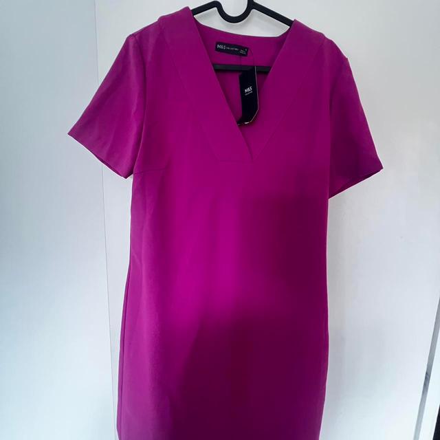 Marks & Spencer Women's Dress - Pink - 8 on Productcaster.