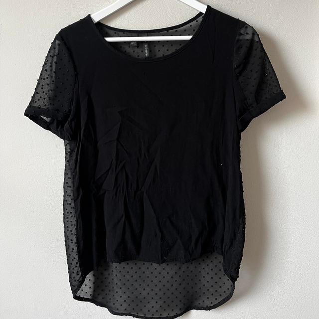 Mango Women's Blouse - Black - S on Productcaster.