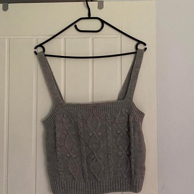 River Island Women's Crop top - Grey - L on Productcaster.