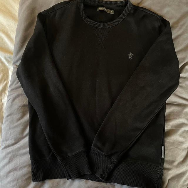 French Connection Men's Jumper - Black - S on Productcaster.