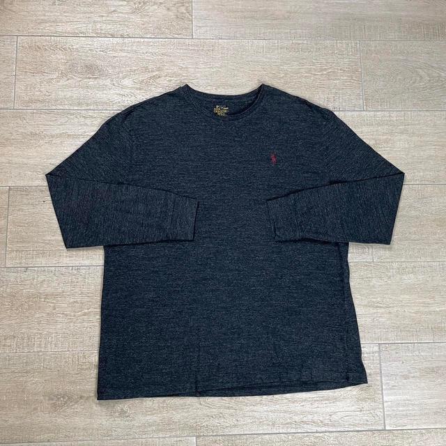 Polo Ralph Lauren Men's T-shirt - Grey - XL on Productcaster.