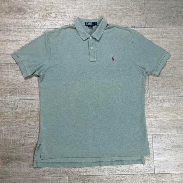 Polo Ralph Lauren Men's Polo shirt - Green - L on Productcaster.