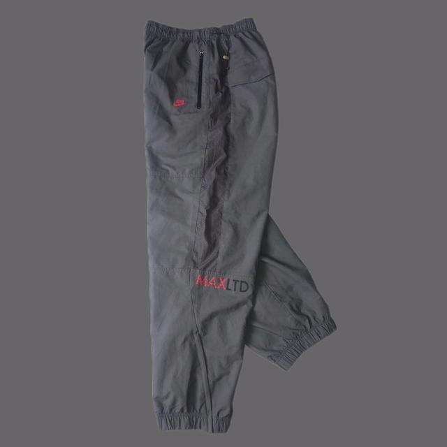 Nike Men's Sweatpants - Grey/Red - XL on Productcaster.