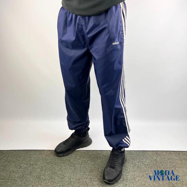 Adidas Men's Sweatpants - Navy - L on Productcaster.