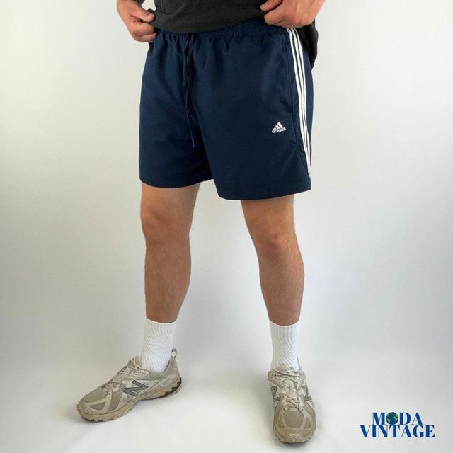 Adidas Men's Shorts - Navy - L on Productcaster.