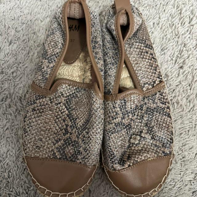 H&M Women's Espadrilles - Tan/Brown - UK 4 on Productcaster.