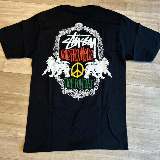 Stüssy Men's T-shirt - Black - S on Productcaster.