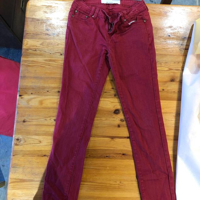 Women's Jeans - Red - UK 10 on Productcaster.