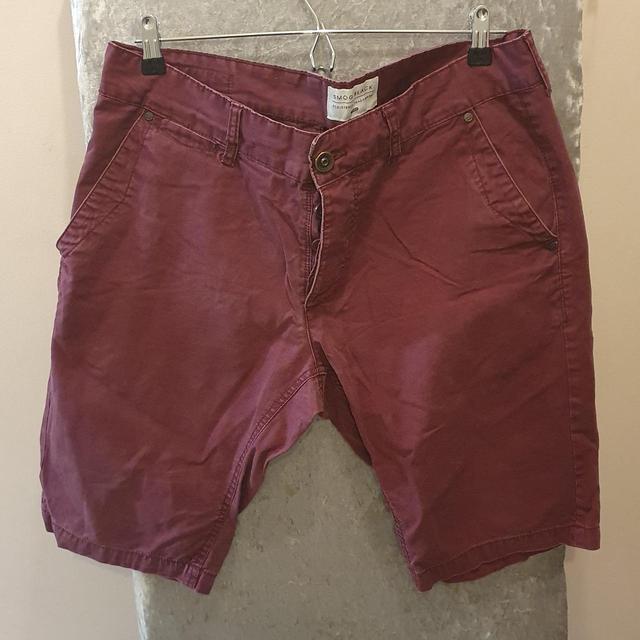 Men's Shorts - Burgundy - XL on Productcaster.