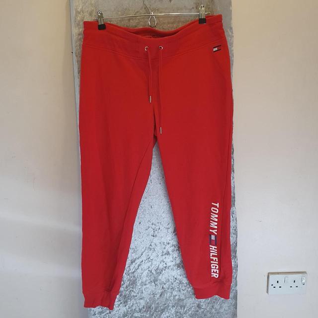 Tommy Hilfiger Women's Sweatpants - Red - XL on Productcaster.