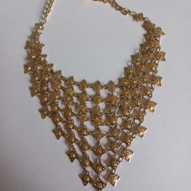 Vintage Women's Necklace - Gold on Productcaster.