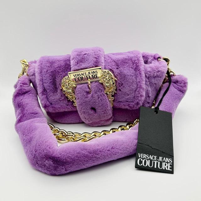 Versace Jeans Couture Women's Shoulder bags - Purple on Productcaster.