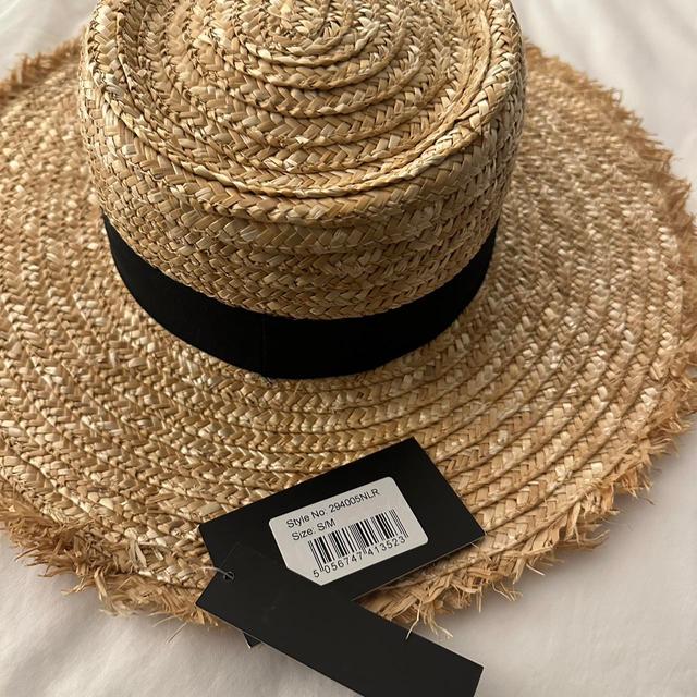 South Beach Women's Straw hats - Tan/Cream on Productcaster.