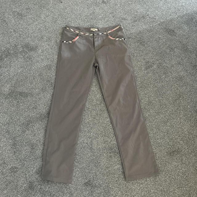 Burberry Brit Men's Trousers - Grey - XXL on Productcaster.