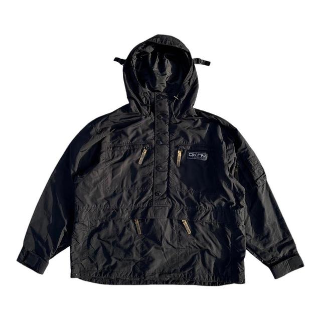 DKNY Men's Nylon Jacket - Black - L on Productcaster.