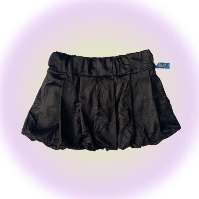 Vintage Women's Mini Skirt - Black - UK 8 on Productcaster.