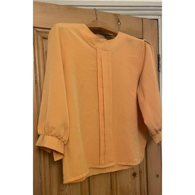 Vintage Women's Blouse - Yellow - 14 on Productcaster.