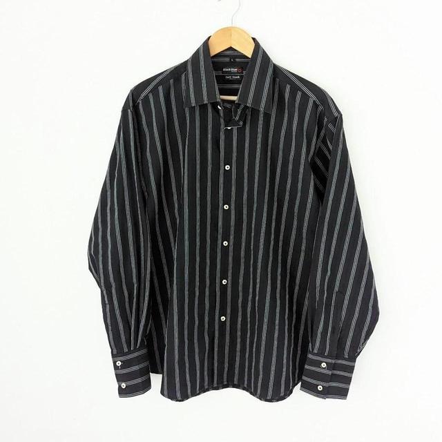 Vintage Men's Shirt - Black - L on Productcaster.