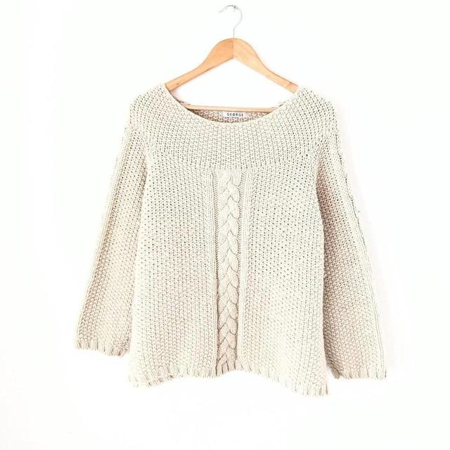 American Vintage Women's Jumper - Cream - XL on Productcaster.