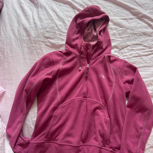 The North Face Women's Sweatshirt - Pink - L on Productcaster.