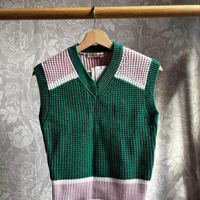 Marni Women's Jumper - Multi/Green - XS on Productcaster.