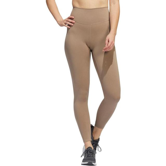 Adidas Women's Leggings - Tan - M on Productcaster.