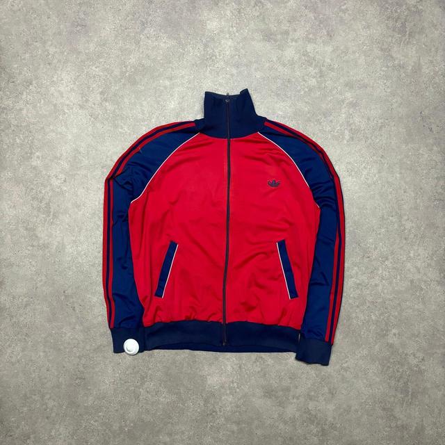 Adidas Men's Jacket - Red - M on Productcaster.