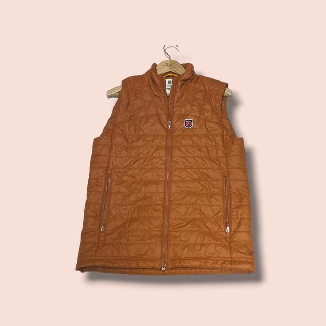 Fjällräven Men's Gilet - Orange - S on Productcaster.