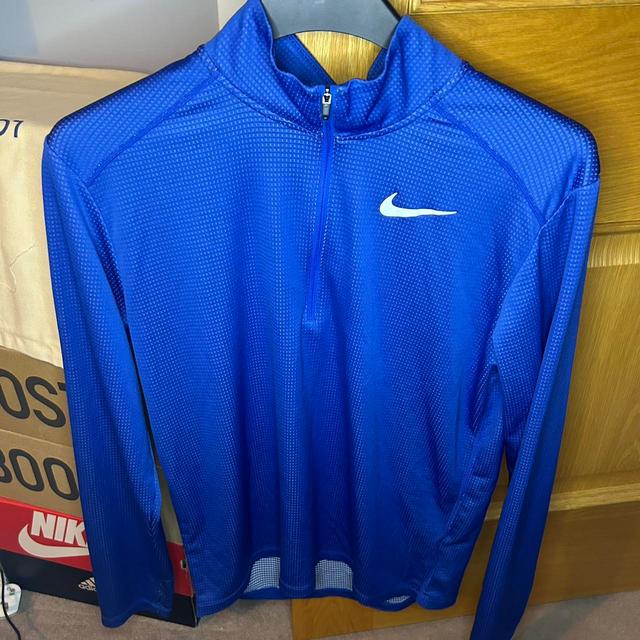 Nike Men's Top - Blue - M on Productcaster.