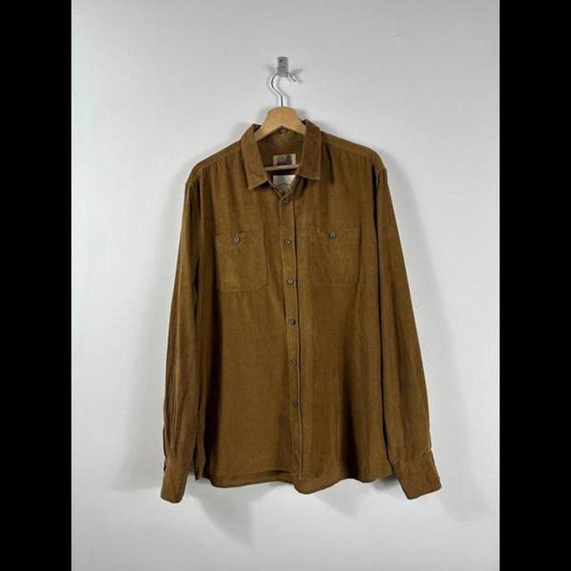 Men's Shirt - Brown - M on Productcaster.