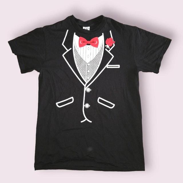 Vintage Men's T-shirt - Black - M on Productcaster.