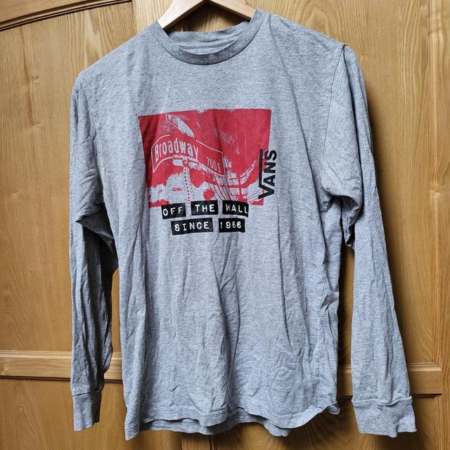 Vans Men's T-shirt - Grey - S on Productcaster.