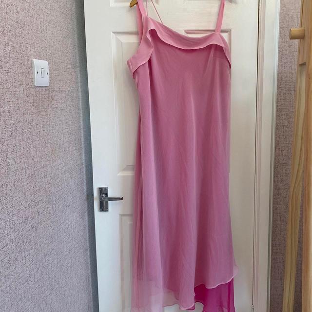 Topshop Women's Slip Dress - Pink - 16 on Productcaster.