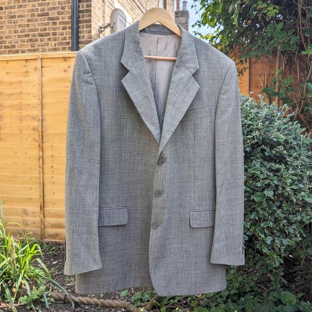 Yves Saint Laurent Men's Tailored jacket - Grey - XL on Productcaster.