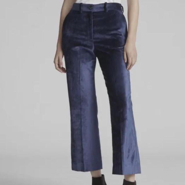 Rag & Bone Women's Flare Trousers - Navy - UK 12 on Productcaster.