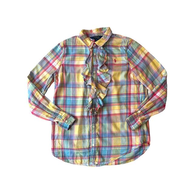 Polo Ralph Lauren Women's Shirt - Multi/Pink - 16 on Productcaster.